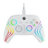 XBOX SERIES X Pdp Afterglow Wave Wired Controller White+ Game Pass 1 Mes